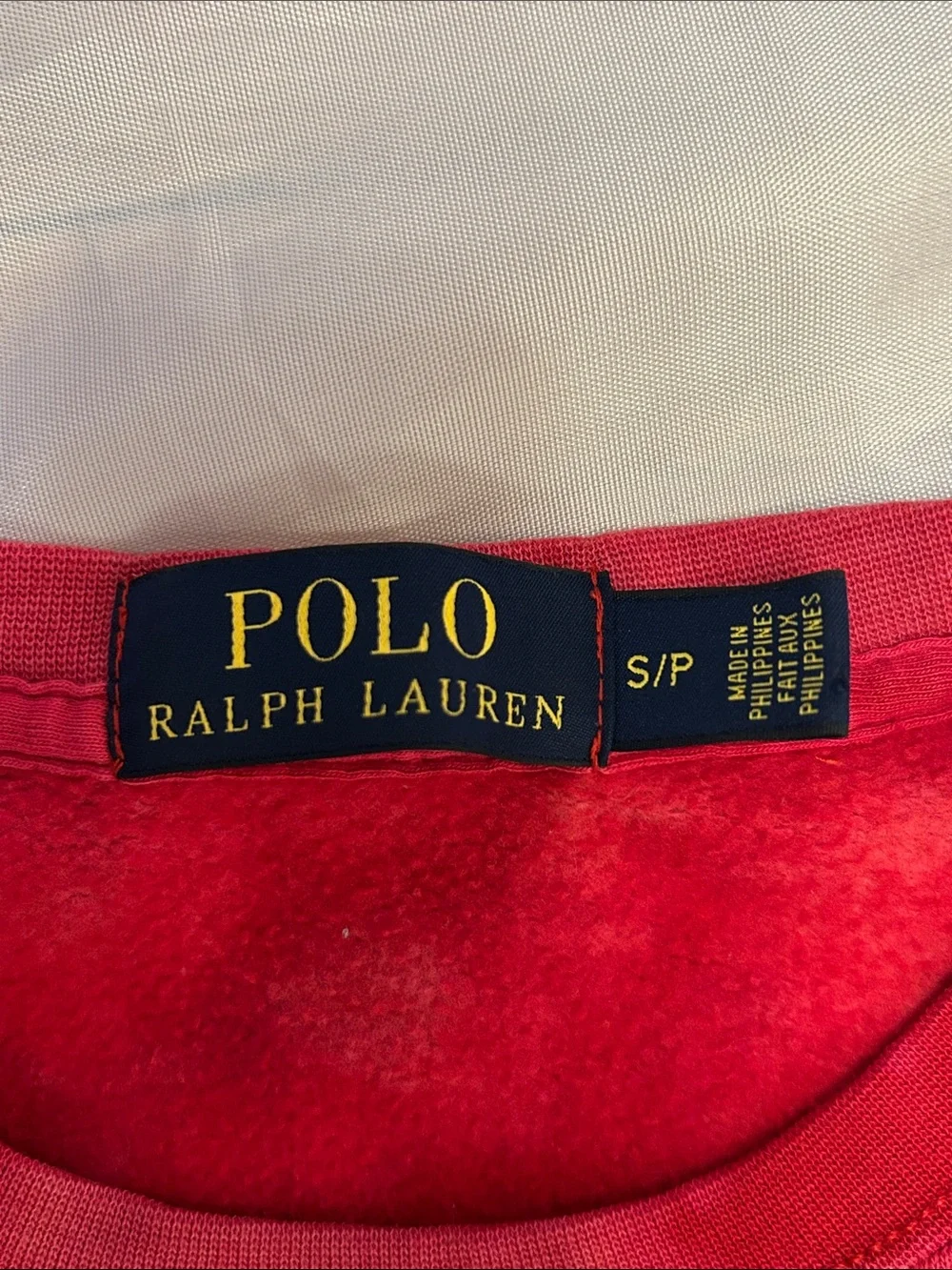 Polo Ralph Lauren bold red